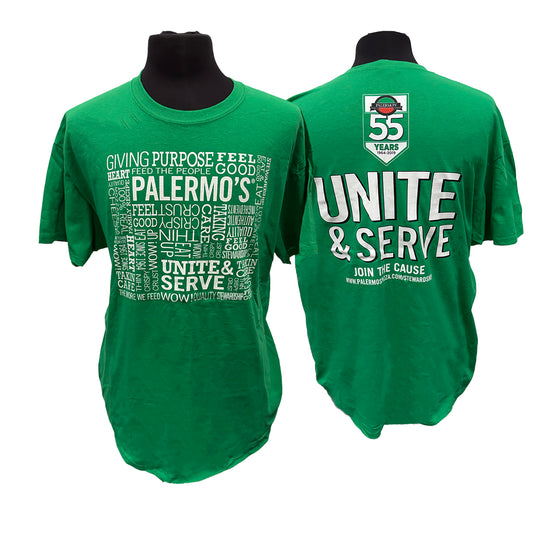 Palermo's 55 Years - Green Tshirt